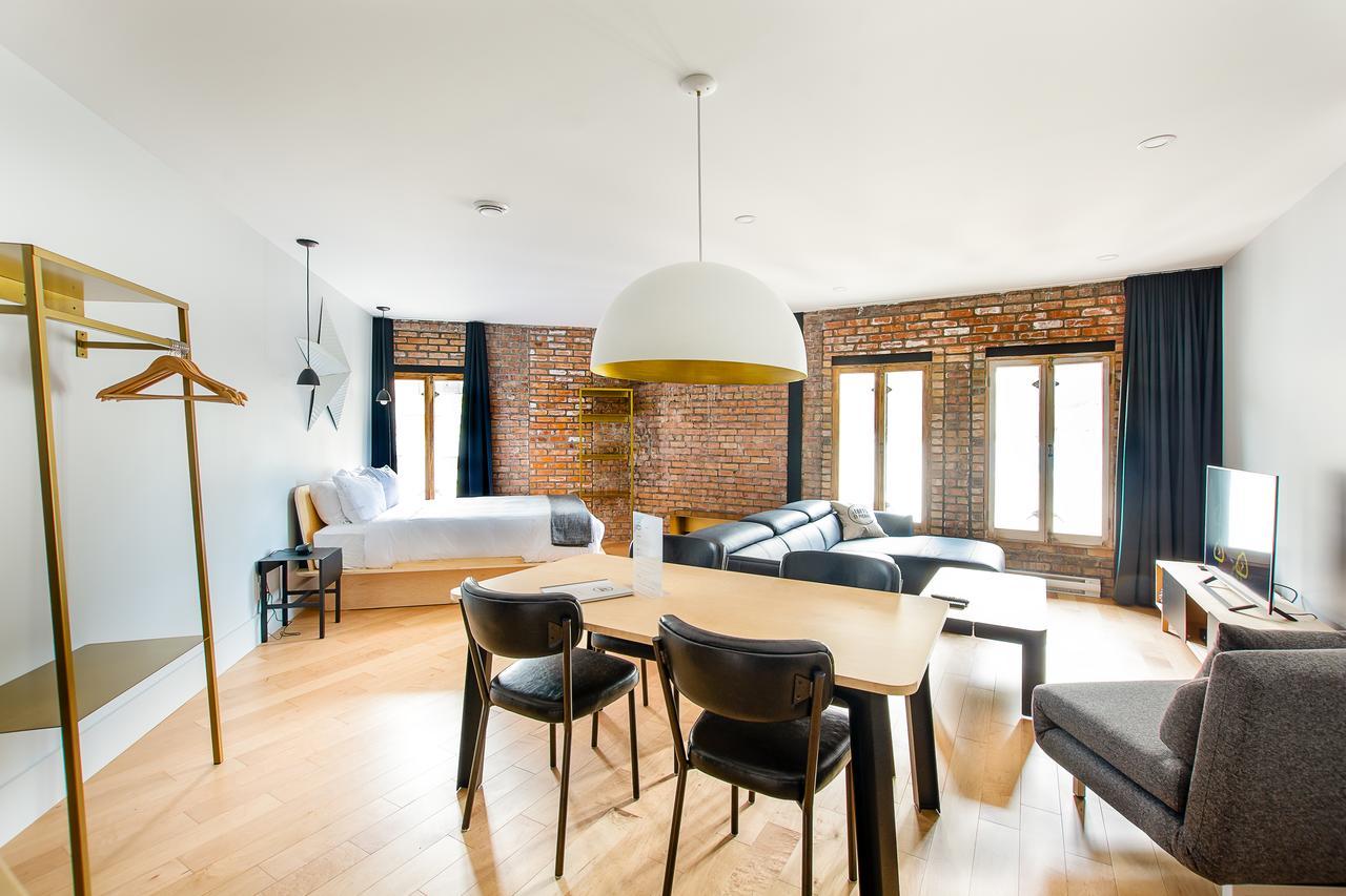 Les Lofts St-Pierre - Par Les Lofts Vieux-Quebec Appartement Buitenkant foto